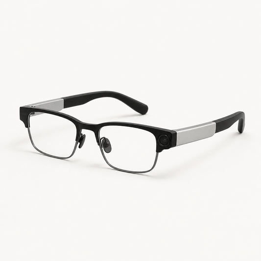 AI smart glasses with camera, video recording and real-time translation, wearable smart device