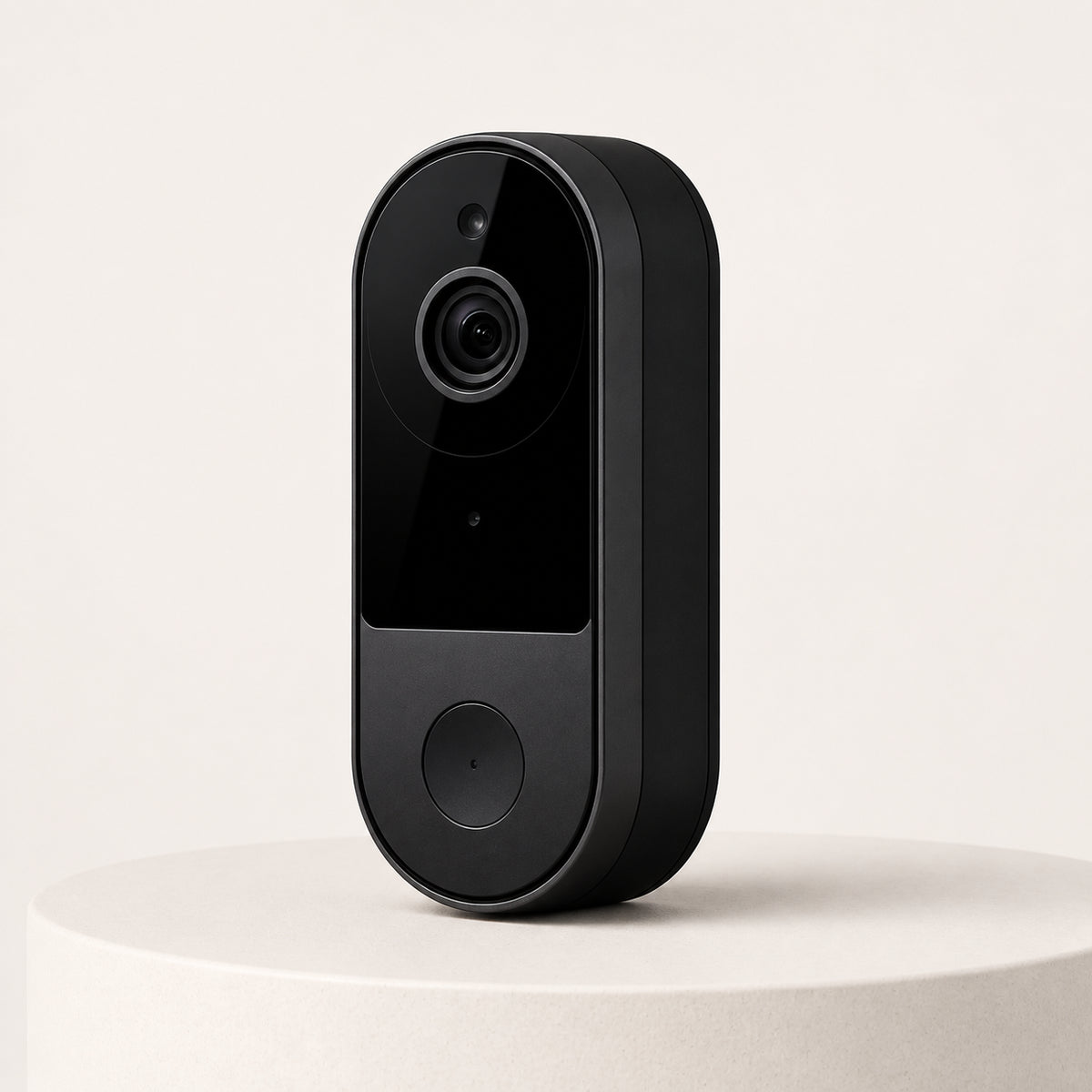 AI smart security camera doorbell, home safety, visitor recognition, night vision, two-way audio