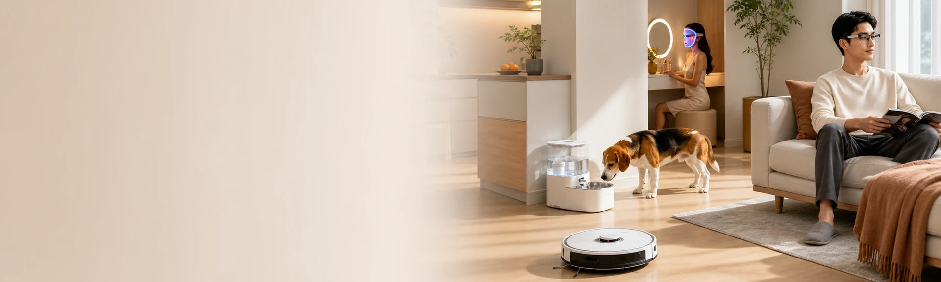 Smart home, wearables, pets, and wellness